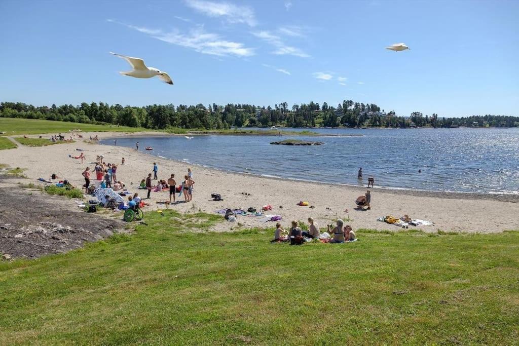 Scandpoint Apartment Fornebu Near Sea Front With Outdoor Walk! Stabekk Extérieur photo